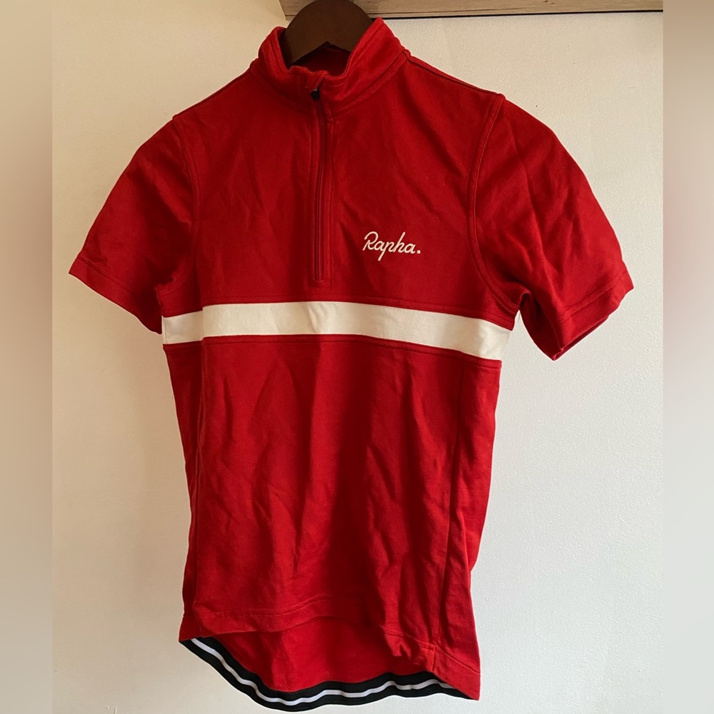 Original Rapha Club Jersey- Tyler Hamilton, Red
